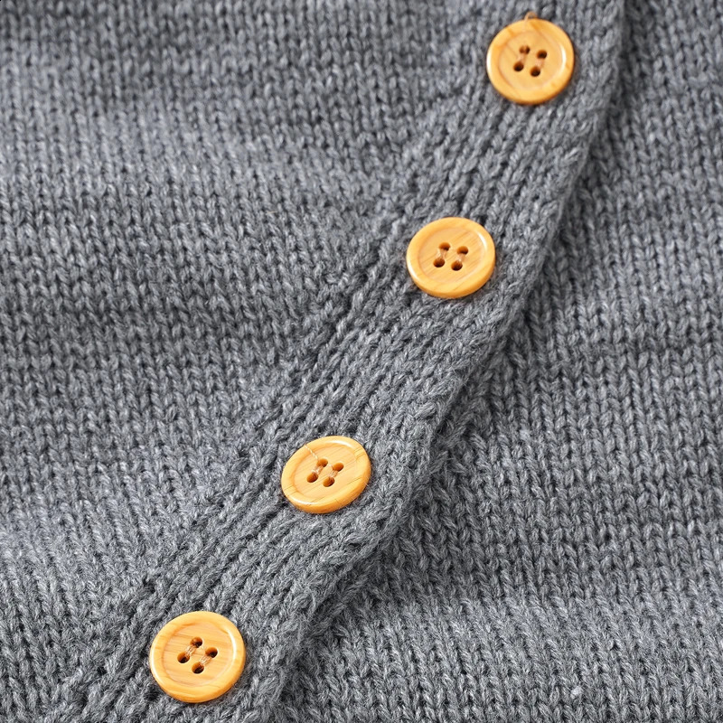 Baby Rompers Clothes Spring Autumn Solid Full Sleeve Knitted born Infant Boys Girls Jumpsuits Hats Outfits Sets 018m Costume 251023