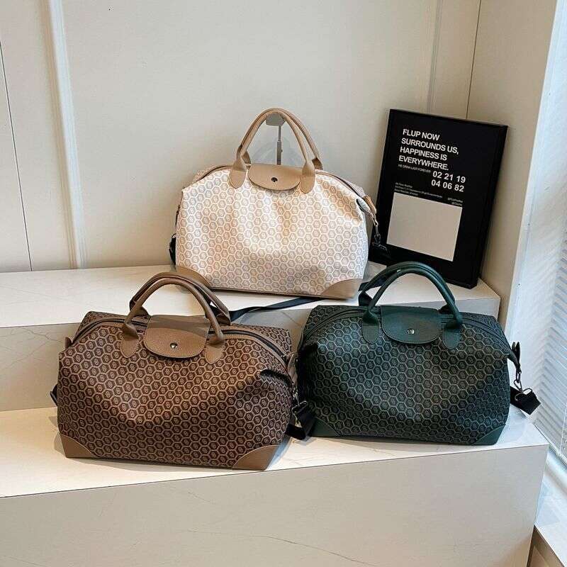 Light Printed Large Capacity Shoulder Trendy Dragon Bags Xiang Lightweight Tote Fashionable Travel Sports