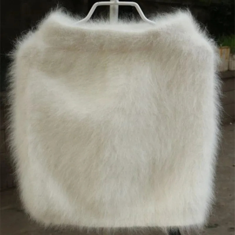 Winter Slim Sable Knitting Mink Cashmere Skirt Warm Short Skirt Fashion Women Customized More Color JN267 251020