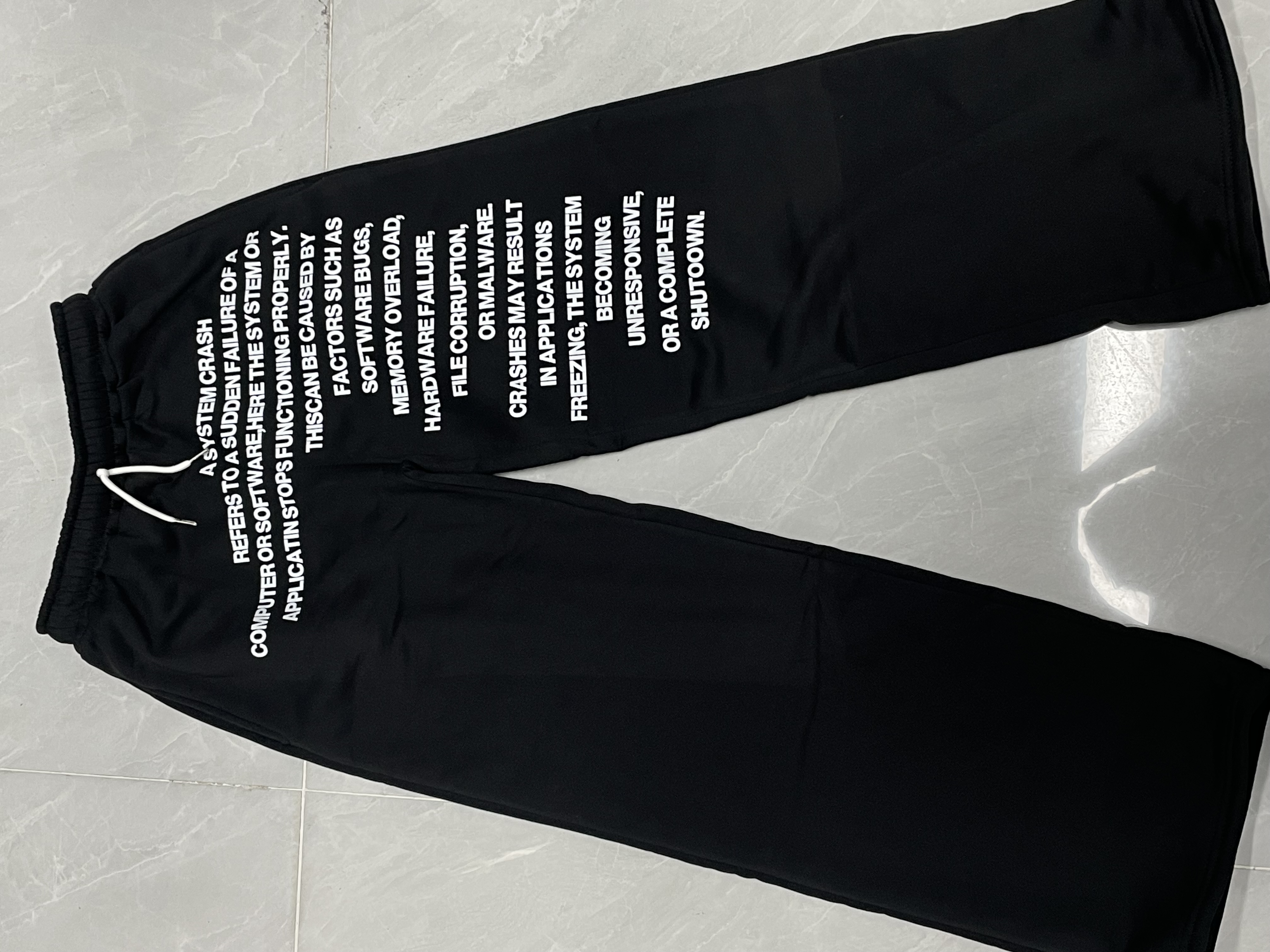 Men's Pants Y2K Casual Baggy Men High Streetwear Letter Printed Trousers Hip Hop Sweatpants Harajuku Retro Joggers Hip-hop Trend Rap Fleece Hoodi