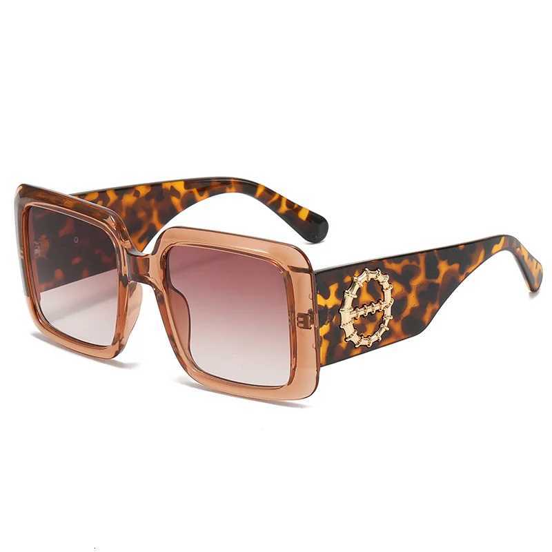 New Oversi Square Sunes Wen Fashion New Vintage Big Frame S Men Sun es UV400 Eyewear Ocos Gafas De SolW251023