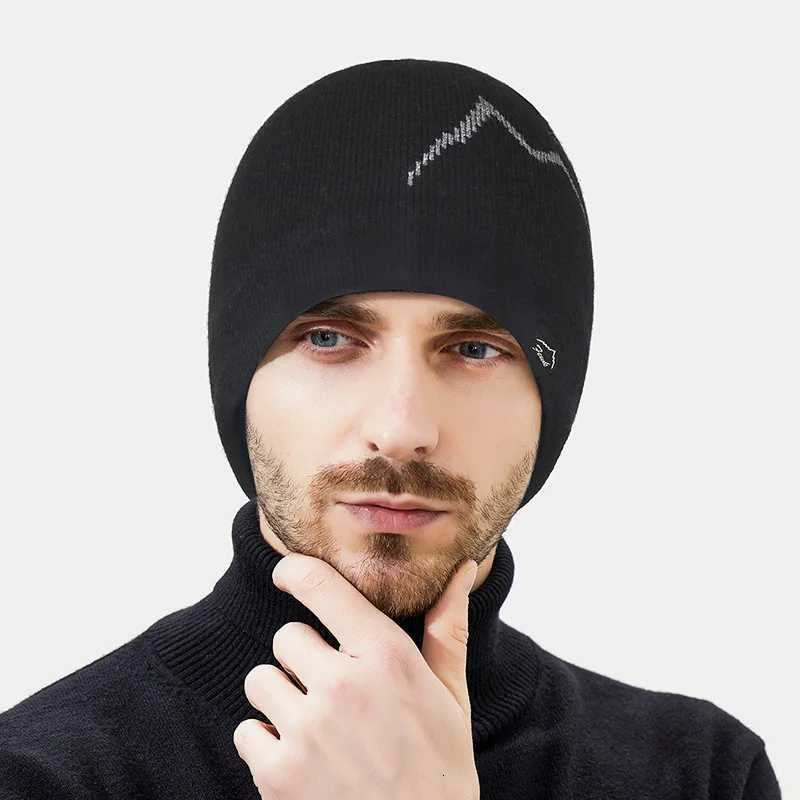 Winter Street Leisure Thick Warm Knit Cap European American Style Fashion Beanie Hat High Elasticity Outdoor Travel Couple HatsXJ251023