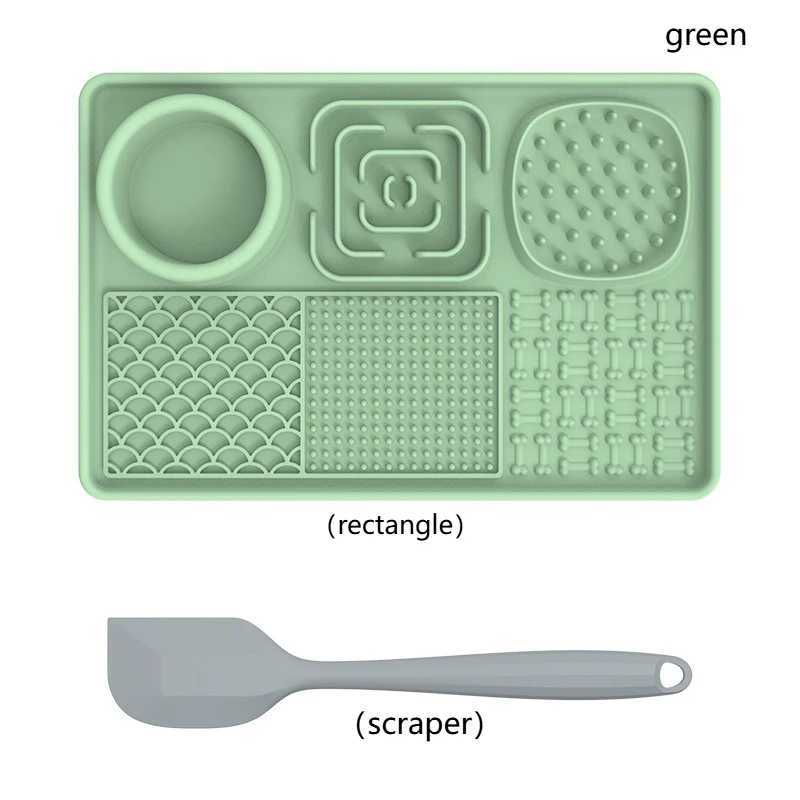 New pet licking pad pet food utensils dog slow food cushion place cushion suction cup slow food cushion dog licking pad Y251023