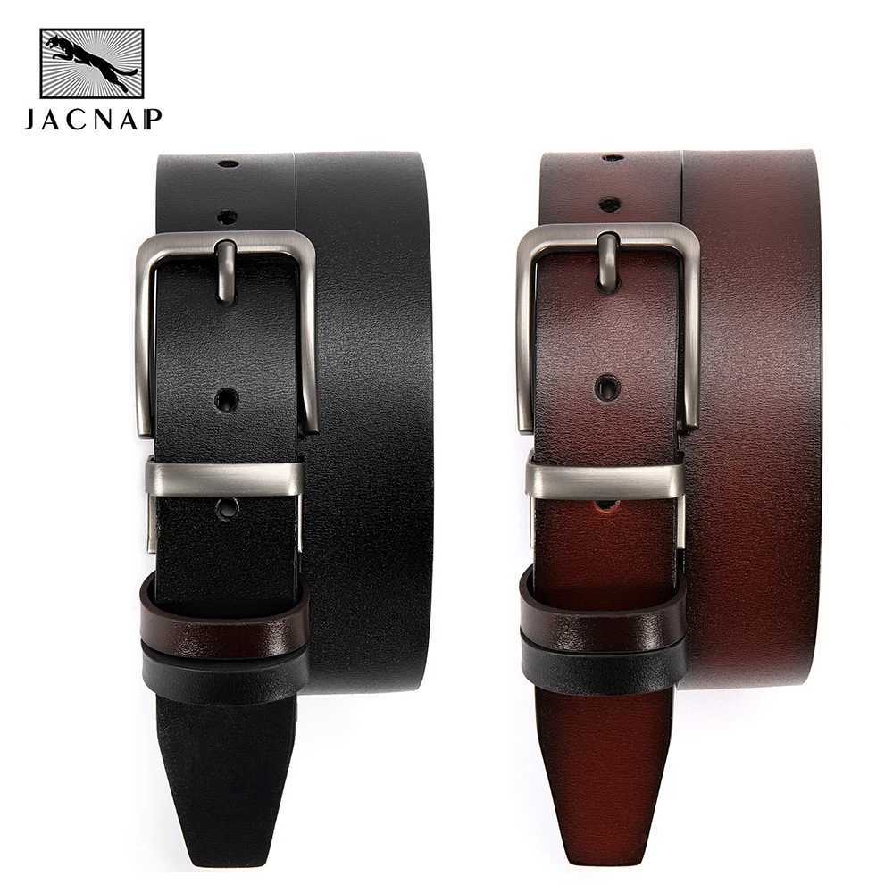 Men Leather Belt Automatic Buckle Pin Buckle High Quality Male Leather Strap Luxury Jeans for Men AccessoriXJ251023