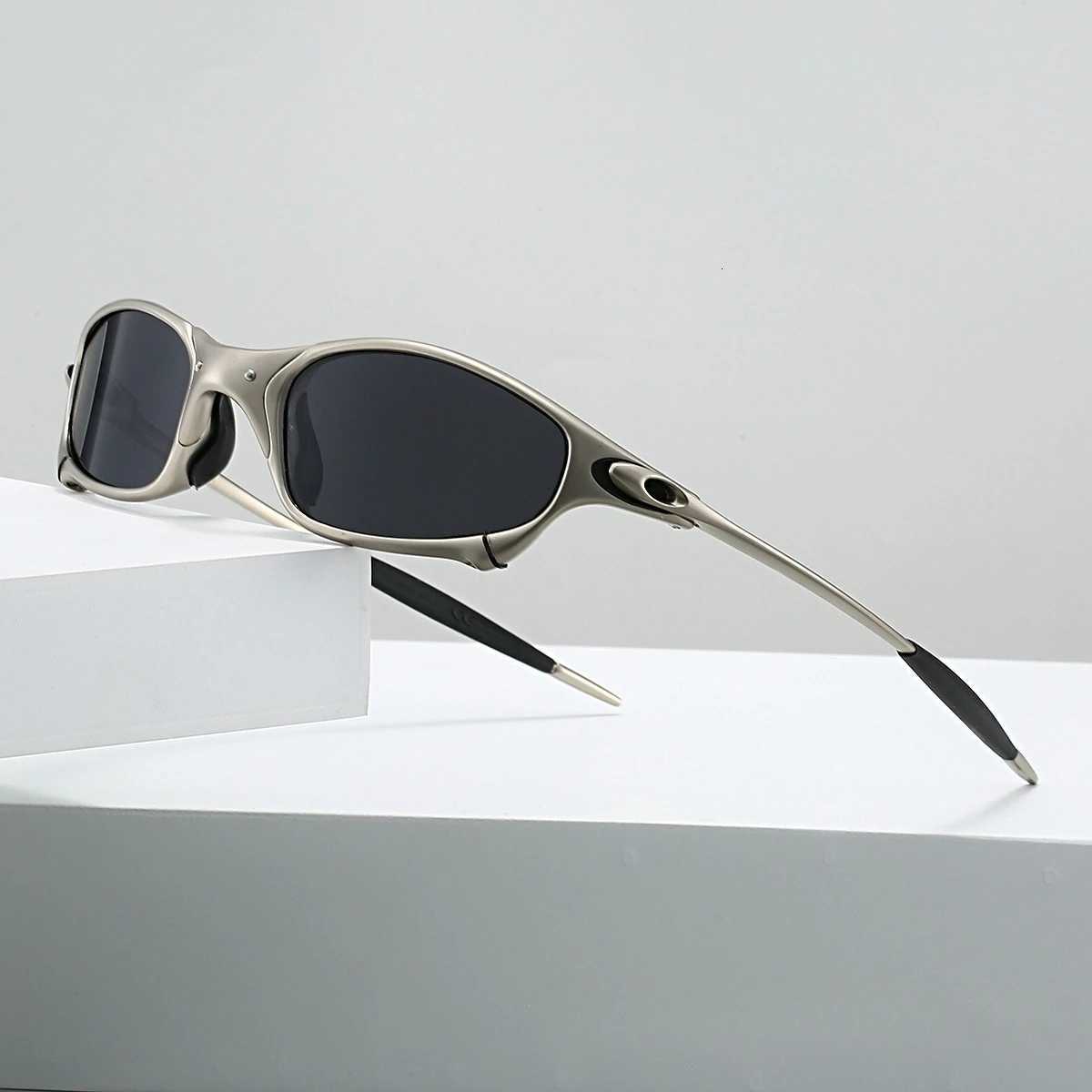 Man Polarized Sunglasses Cycling Glasses UV400 Fishing Sunglasses Metal Bicyc Goggs Cycling Eyewear Riding Glasses W251023