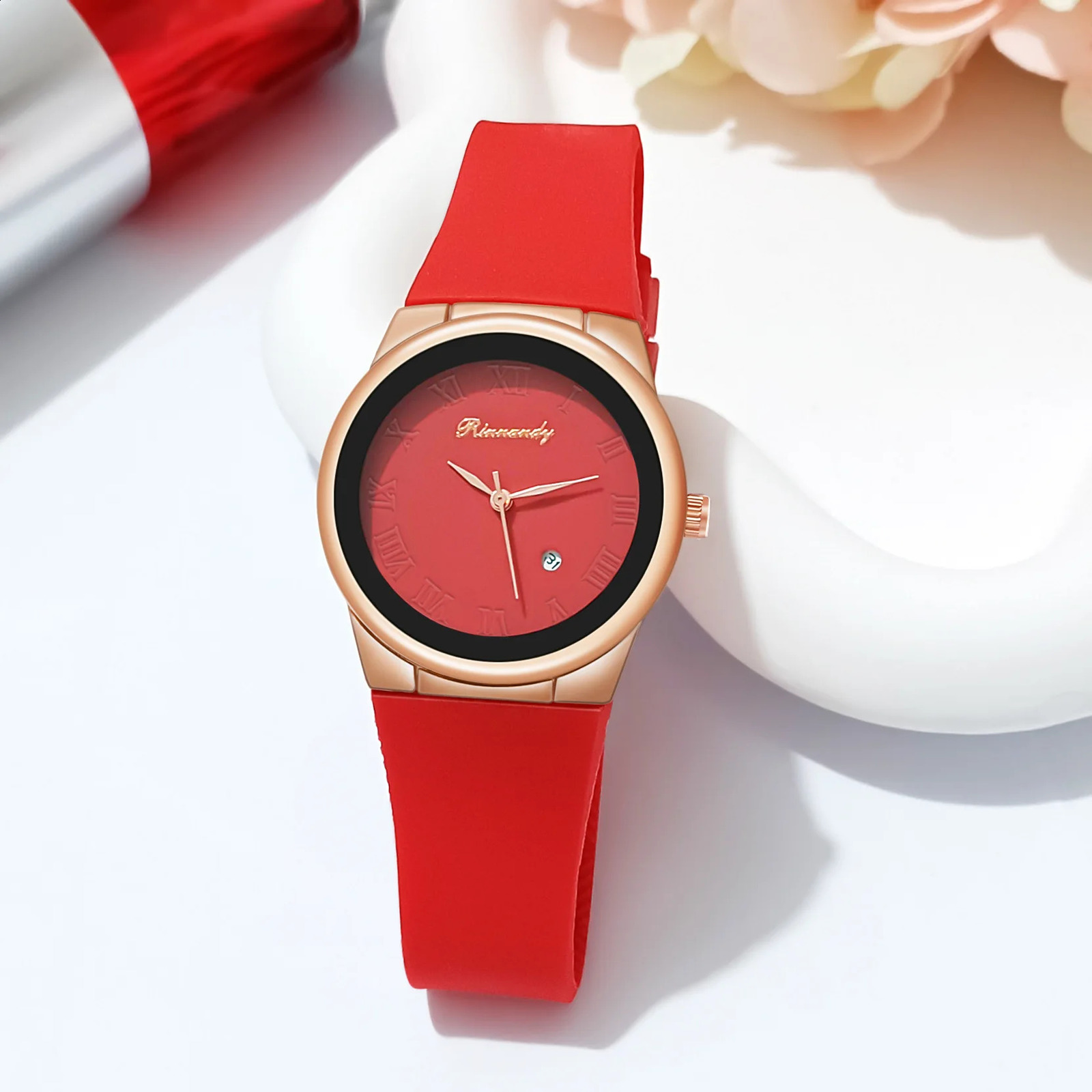 Fashion Watche Quartz Watch Sports Silicone Strap Ladies Wristwatches Calendar Clock Gift Relogios Feminino Montre Femmes 251021