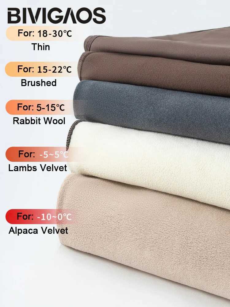 BIVIGAOS Women Fall Winter High Waist Velvet Sharkskin Leggings Multiple Thickness Tight Warm Basic Casual Sport Fleece LeggingsT251023