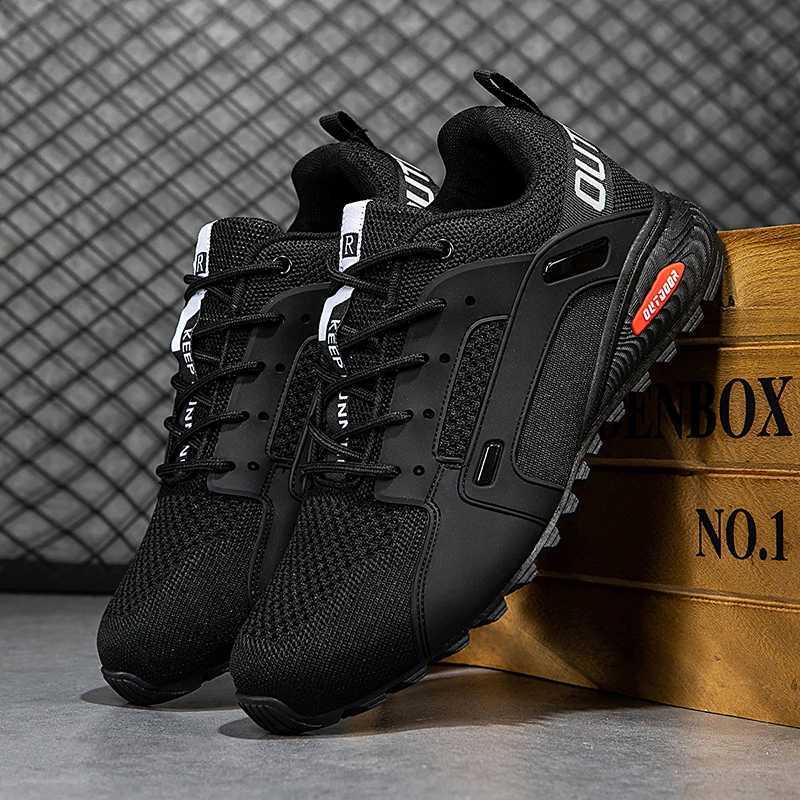 Men Hiking Shoes Outdoor Breathe Comfort Mesh Rebound Wearresistant Autumn Sports Travel Shoes 2025 New Walking Shoes for Men J251023