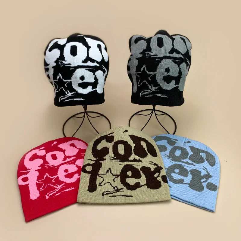 Personal European Style Letter Knitted Hats Autumn and Winter New Unisex ins Warm Hip Hop Versatile Y2K Fashion Casual BeaniesXJ251023