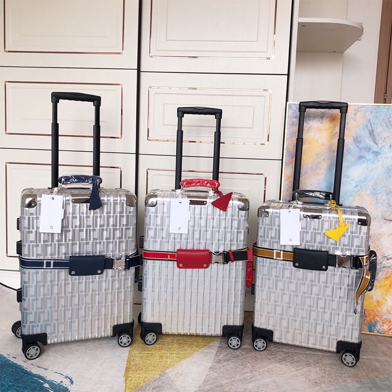 RMW Designer Aluminum suitcase co-branded Luggage Fashion oversized external handle large capacity Durable Material high quality Retro luggage