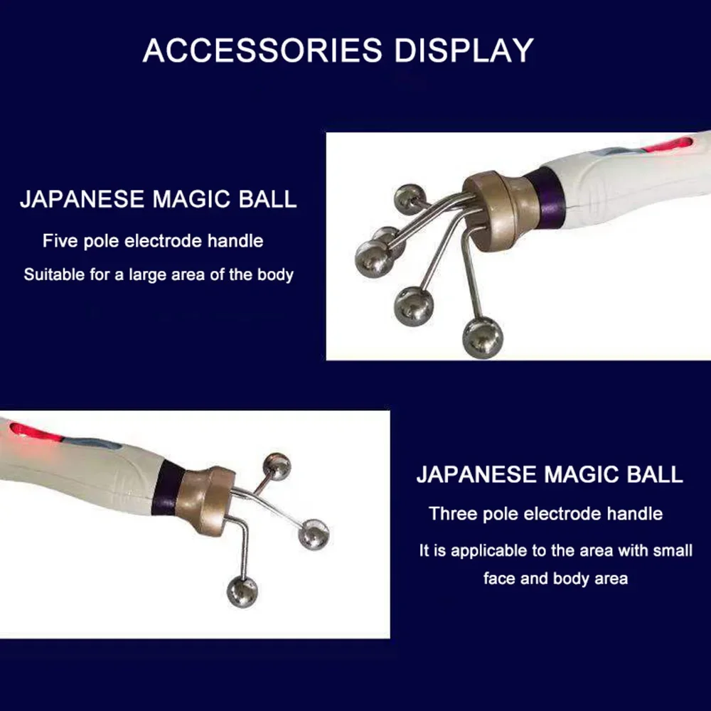 Face Skin Lift Magic Ball Facial Massage Anti Aging Wrinkle Removal Microcurrent BIO V Shape Beauty Home Use Skin Care Machine