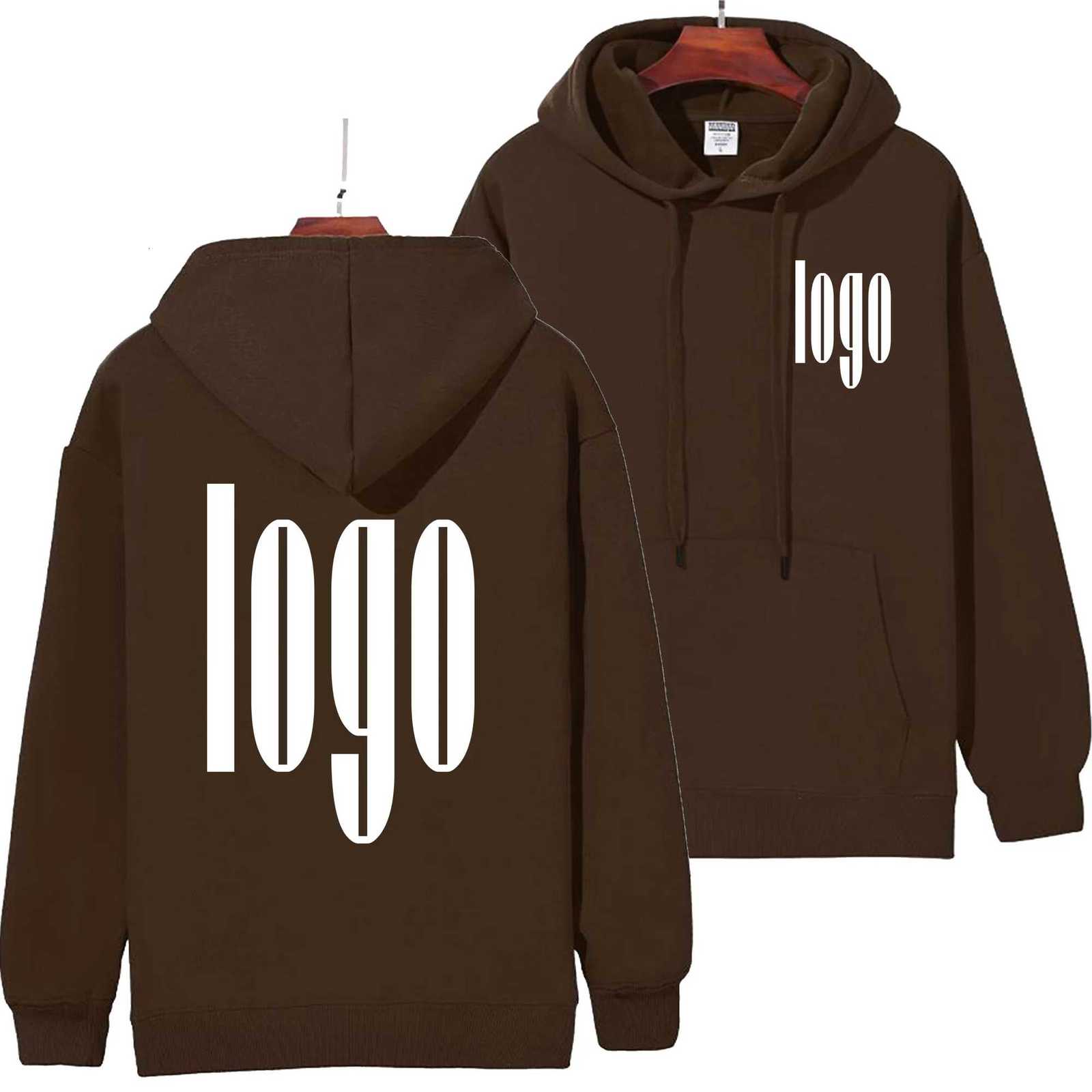 DIY mens custom brand hoodie autumn plus size cotton sweatshirt highquality top mens hiphop sweater for warmth and pT251023