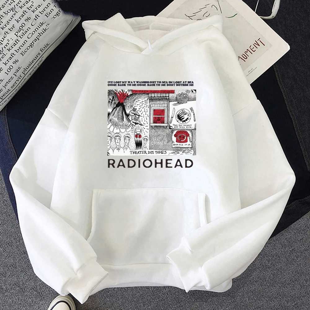 Radiohead Hoodie Mens Classic Long Sleeve Sweatshirts Graphic Tops Printed Clothes Fashion Unisex Sweatshirt Male Cartoon ClothT251023