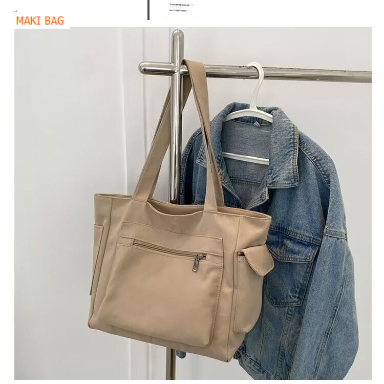 European and American new commuter bag, large capacity handbag, women's new canvas shoulder handbag, designer bag, shoulder bag, luxury bag