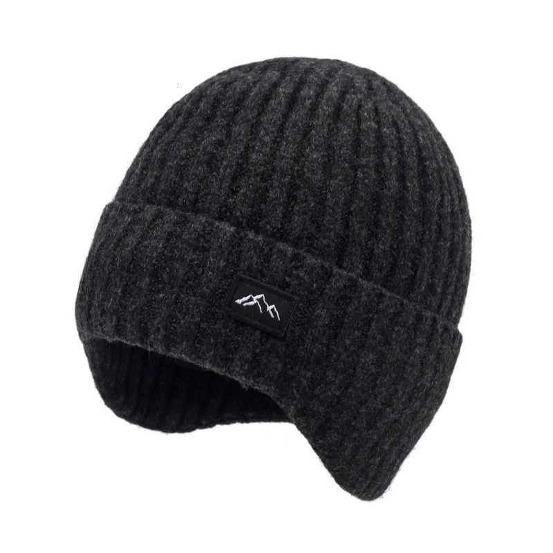 Unisex Ear Protection Beanie with Thermal LinedLeisure Warmth Knitted Skull Cap for Outdoor Cold WeatherSuitable for Daily UseXJ251023
