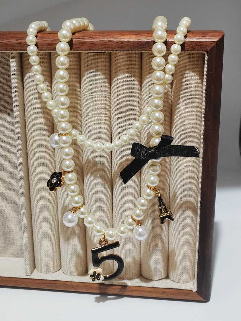 Wen tren Choker Pearl Necklace earring Ladies Jewelry set Party Accories Y251023