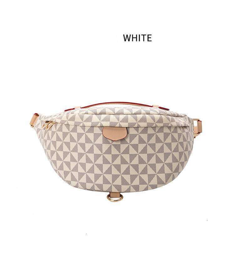 Designer Bags Light Waist Pack Women's New Fashion Large Capacity Printed Crossbody Chest Bag Free Labubu Pendant As A Gift
