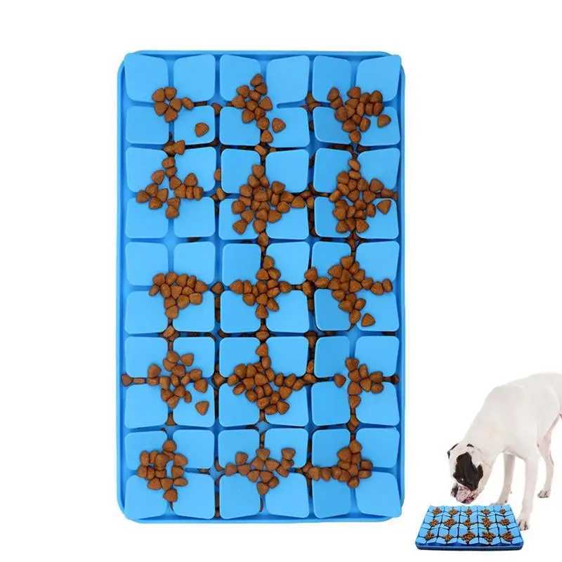 Lick Pads For Dogs Silicone Dog Lick Mat With Strong Suction Cups Dog Slow Feeders Lick Mat Boredom Reduce Pad For Food Treats Y251023