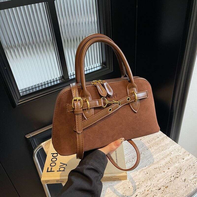 Shell Women's New Autumn And Winter Niche Design High-End Crossbody Versatile Hand-Held Small Bag