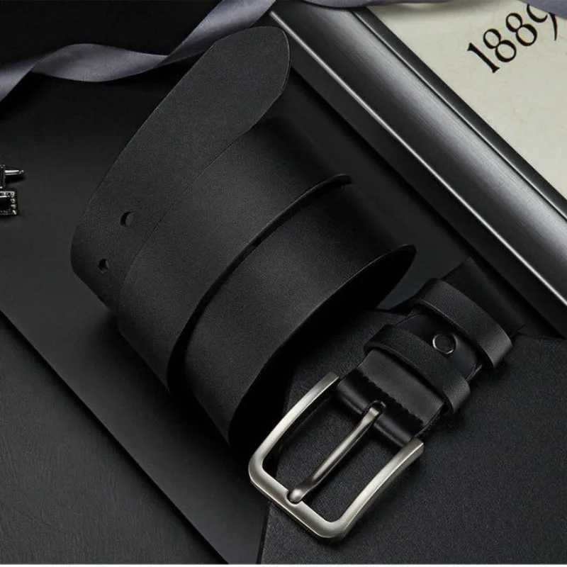 New Business Leisure Mens Alloy Square Pin Buckle Belts Male Famous Brand Luxury Designer Pu Leather Jeans Belts for MenXJ251023