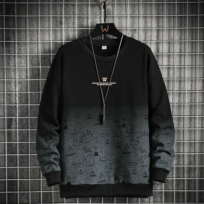 Autumn Spring 2023 Hoodies Sweatshirt For Mens Hip Hop Punk Pullover Streetwear Casual Fashion Clothes OverSize 5XLT251023