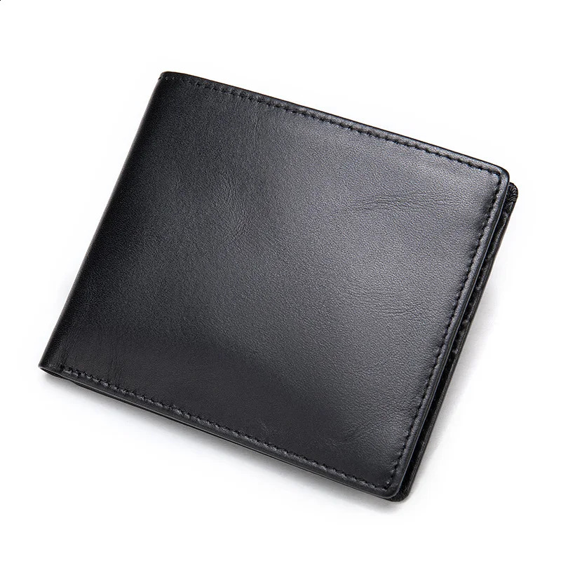 WESTAL Slim Mens Leather Wallets with Cash Compartments Short Wallet for Card Holders Purses Men Clucth Wallet 9061251023