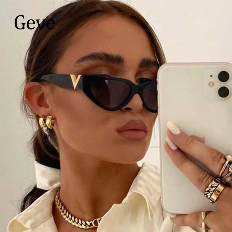 Black White Fashion Cat Eye Sunes Wen Vintage Tren Brand Zebra Print Sunes Fem S UV400 Trending EyewearW251023