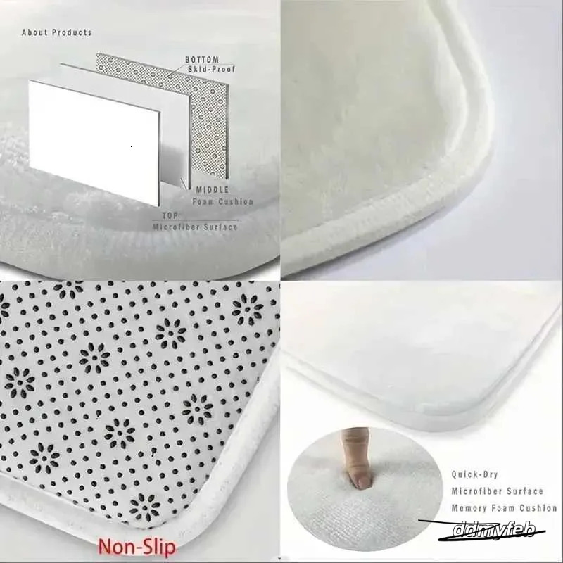 Living Room Carpet Black Area Rug: Soft, Non-Slip Floor Mat For Bedroom, Kitchen, Coffee Table - Washable And Durable Ddmyfeb