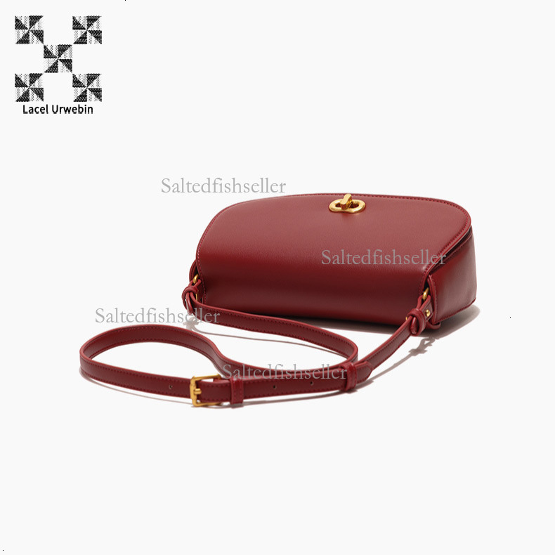 Lacel Urwebin Designer Women's Luxury Mini Handbag New Fashion Versatile Commuter Business Bag High End Metal Buckle Shoulder Cross Small Square 