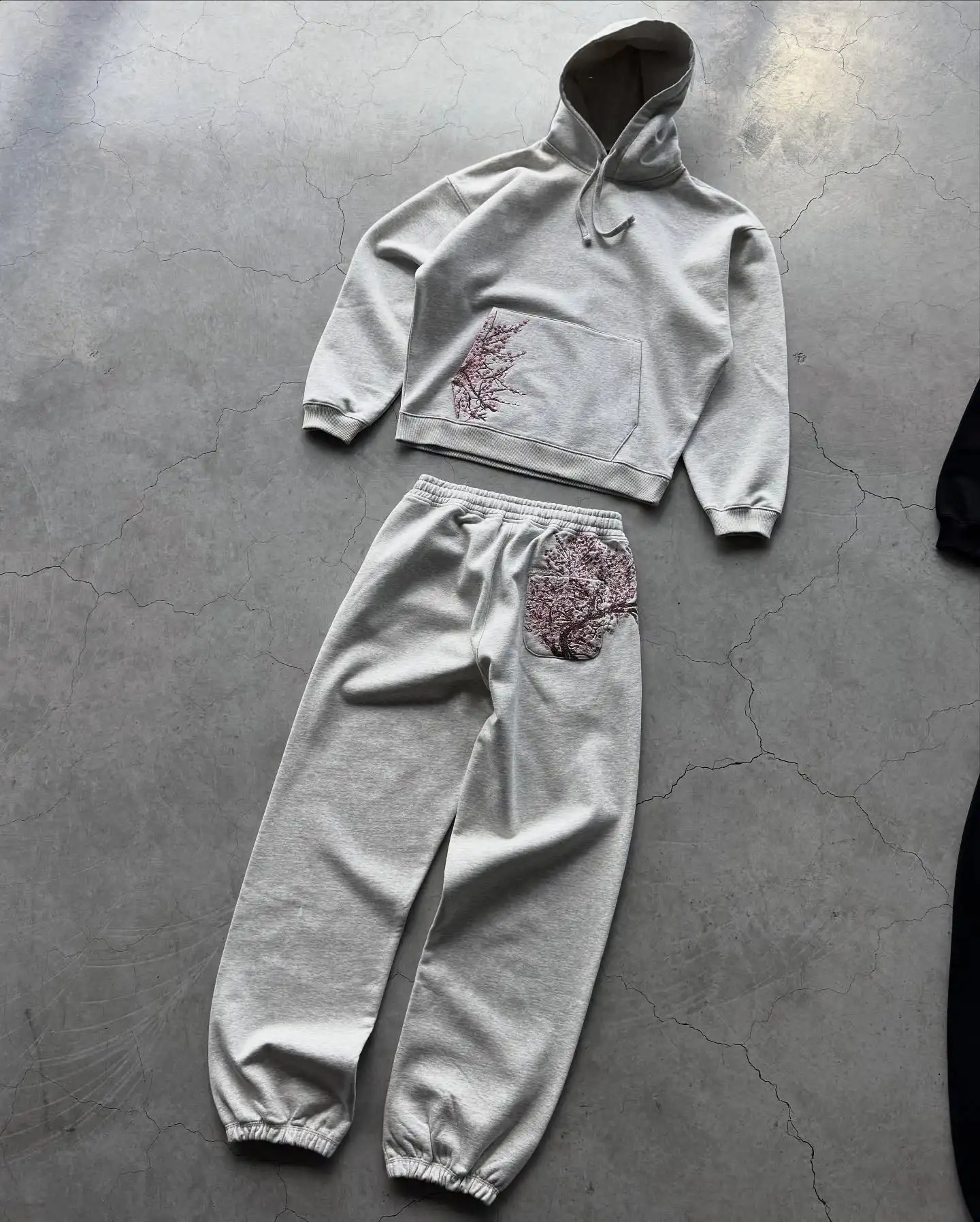 Autumn Men Women T Shirt Sweatpants Suit Y2K Two Piece Hip Hop Gothic Graffiti Pattern Printed Hoodie Clothing Winter Y2k 251023