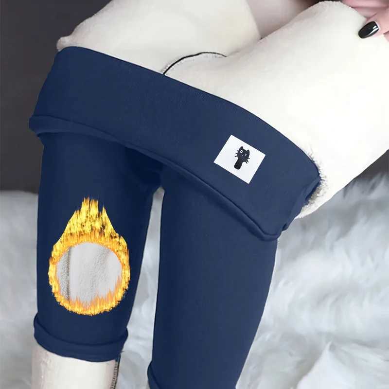 Womens High Waisted Thermal Leggings Sherpa Fleece Lined Tummy Control Winter Running Pants Slimming Warm Wear for Cold WeatherT251023