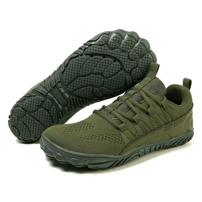 Mens Hiking Shoes Plus Size Outdoor Sports Shoes Wide Palm Wide Last Shoes Barefoot Casual Shoes Indoor Yoga Fitness Shoes Male J251023