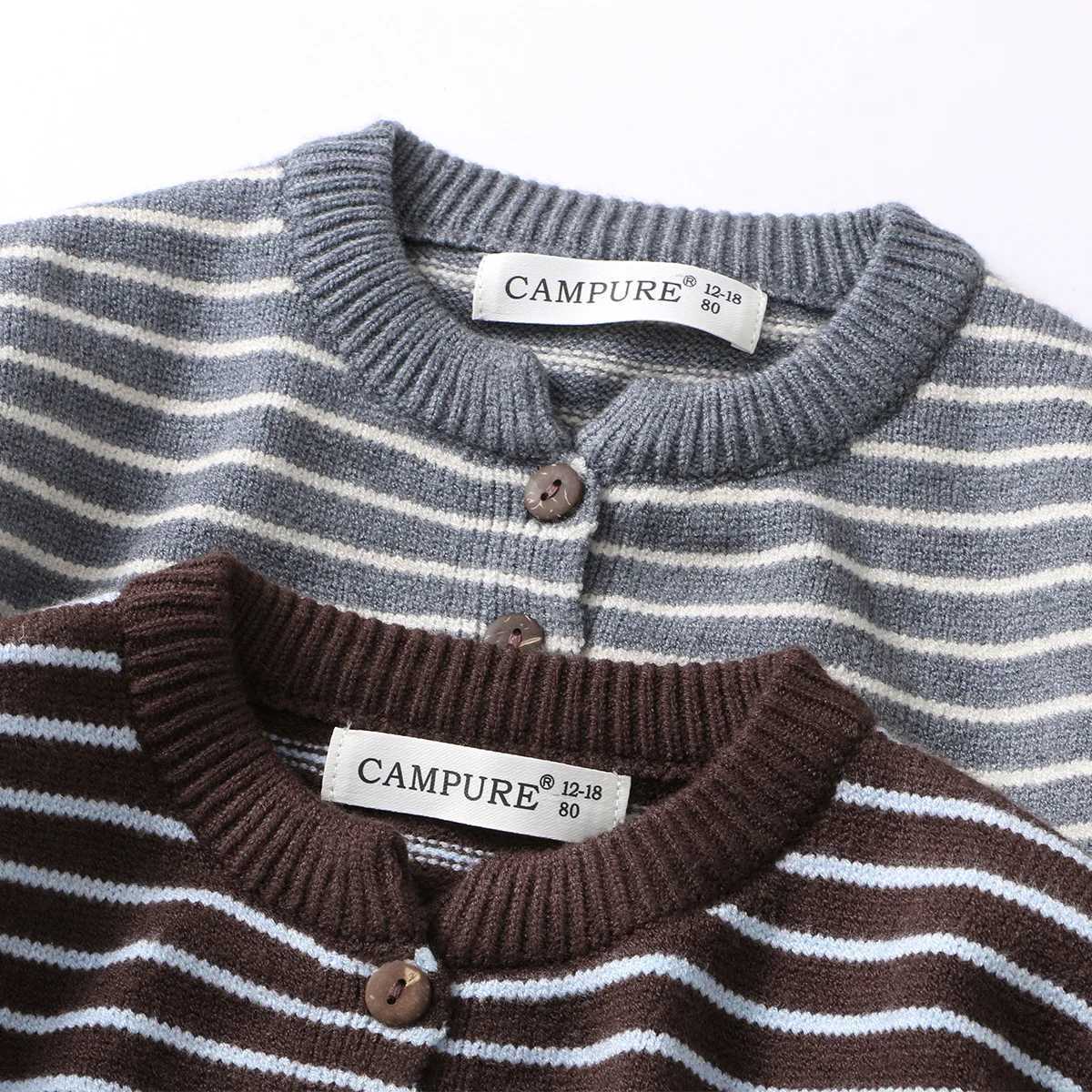 LILIIGIRL 2025 Kids Sweaters Striped Boys Knit Pullover Brief Style Boys Sweaters Casual Style Girls Knitwear 16 Y C251023