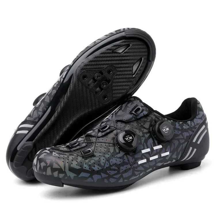 Cycling Sneaker MTB Men Sport Road Bike Boots Flat Racing Speed Sneakers Trail Mountain Bicycle Footwear Spd Pedal Cycling Shoes J251023