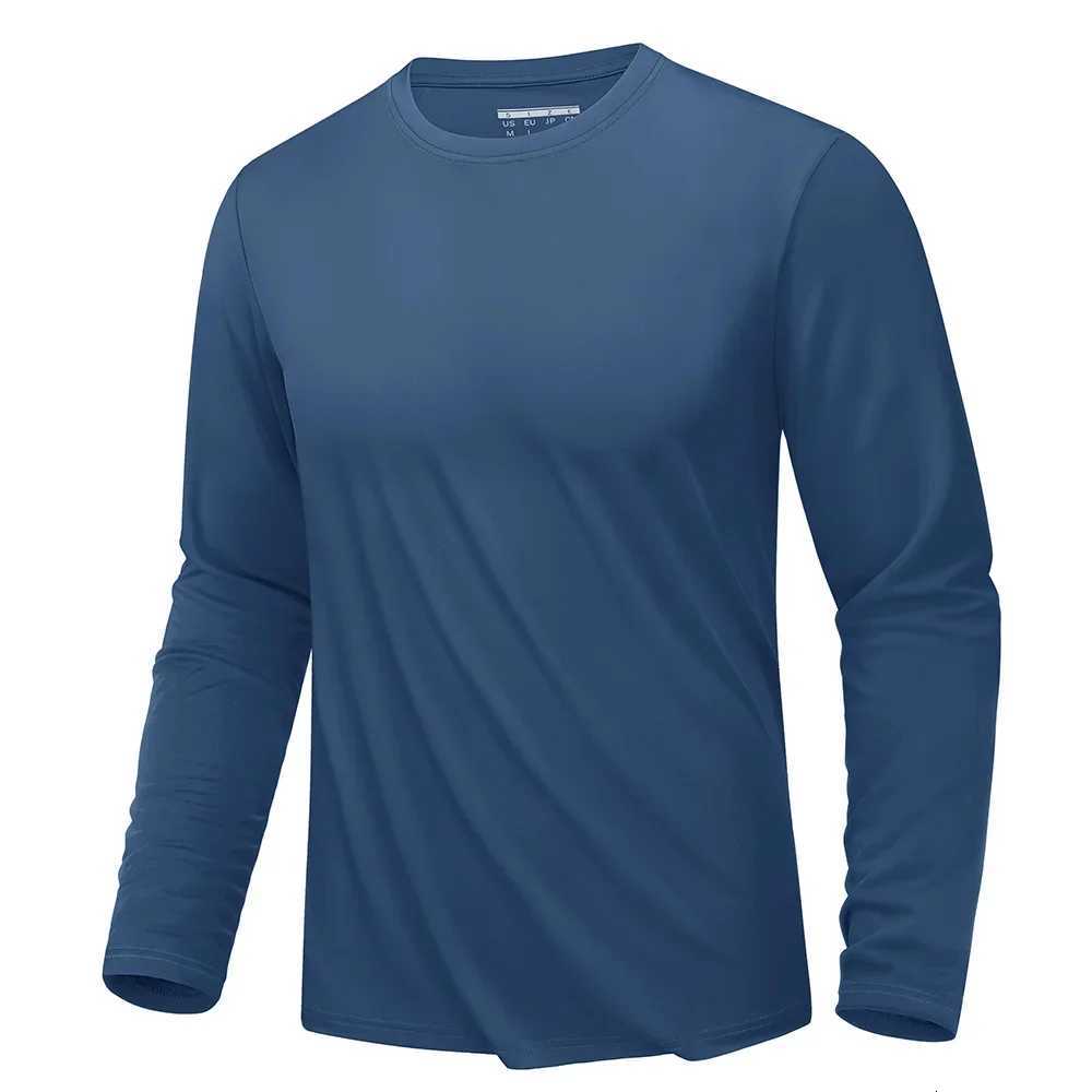 Mens Sun Protection Summer officialwebsite Long Sleeve Quick Dry Men T Shirts Breathable Hiking Fish Performance Top UVProofXJ251023