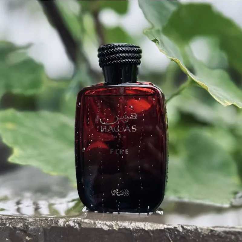 100ML RASASI Hawas Fire Eau De Parfum Pheromone Fragrance Arabian Womens Perfume Pheromone Cologne Man Attract The Opposite SexW251023