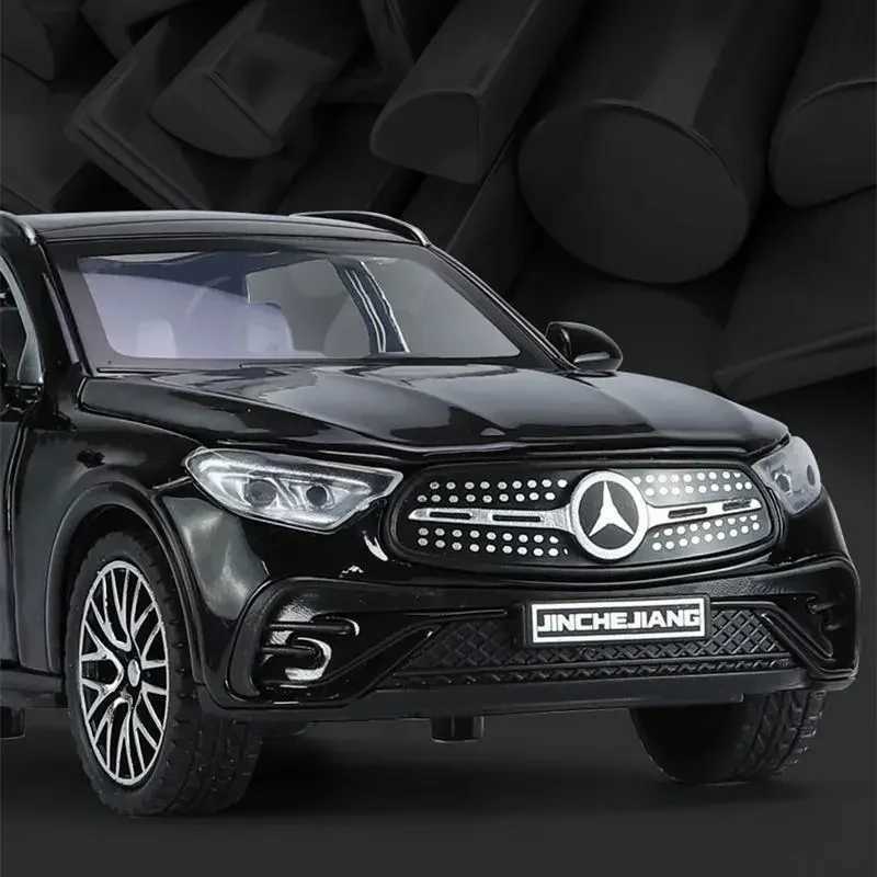 132 Benzs GLC 400e SUV Alloy Car Model Diecast Metal Toy Vehicle Car Model Simulation Sound and Light Collection Childrens GiftT251023