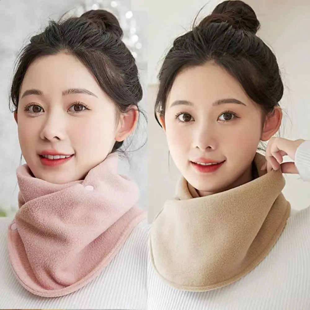 Winter Plush Neck Scarf Double Layer Soft Warm Neck Cover Plush Neckerchief Windproof Neck Protector Neck Warm Tools 251020