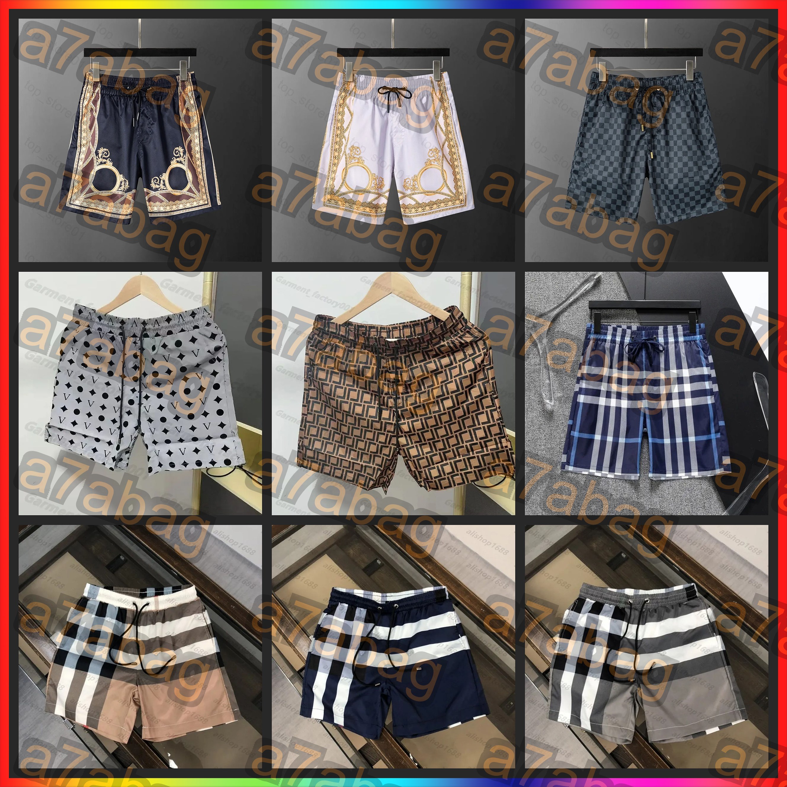 Fashion Mens Designers shorts Quick Drying SwimWear Printing 2025 Summer Board Beach Pants Men Swim Short