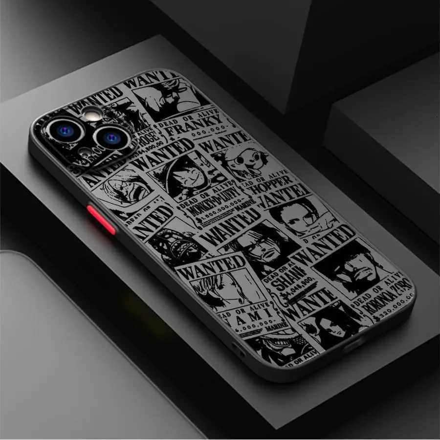 Ones Pieces Anime Soft shell Case for iPhone 16e XS 16 Pro 11 15 13 XR 11 Max 14 12 Mini H251023