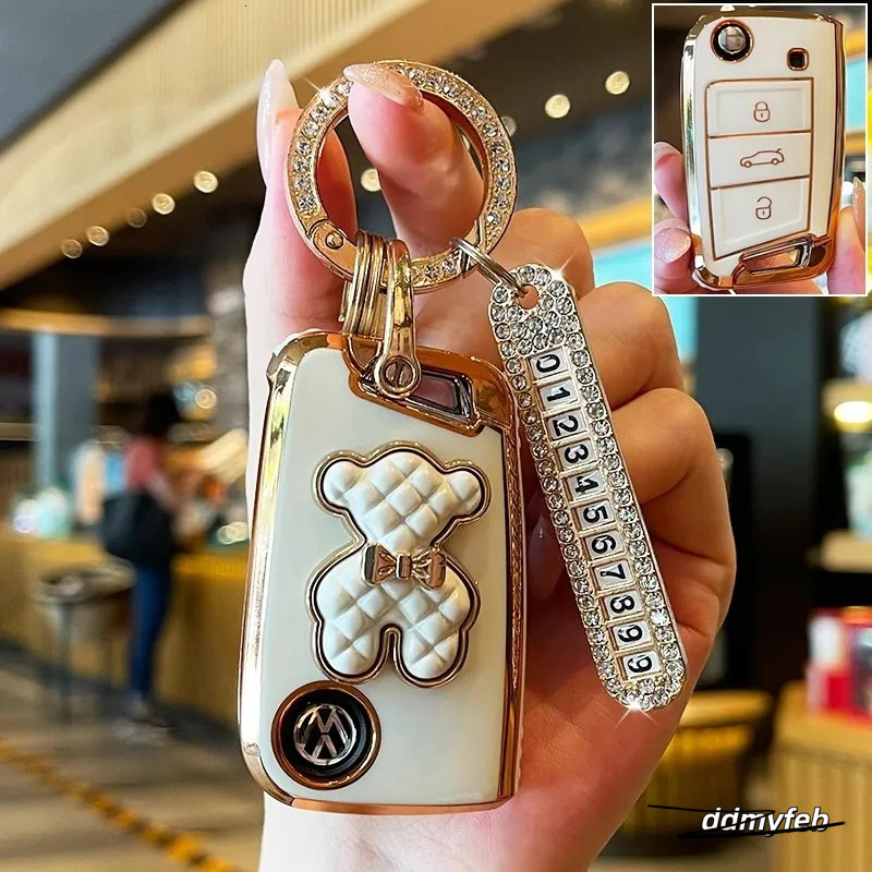 Protective Car Key Fob Case: Durable Shell For Sagitar, Lavida Plus, Tiguan L, Bora, And More Ddmyfeb