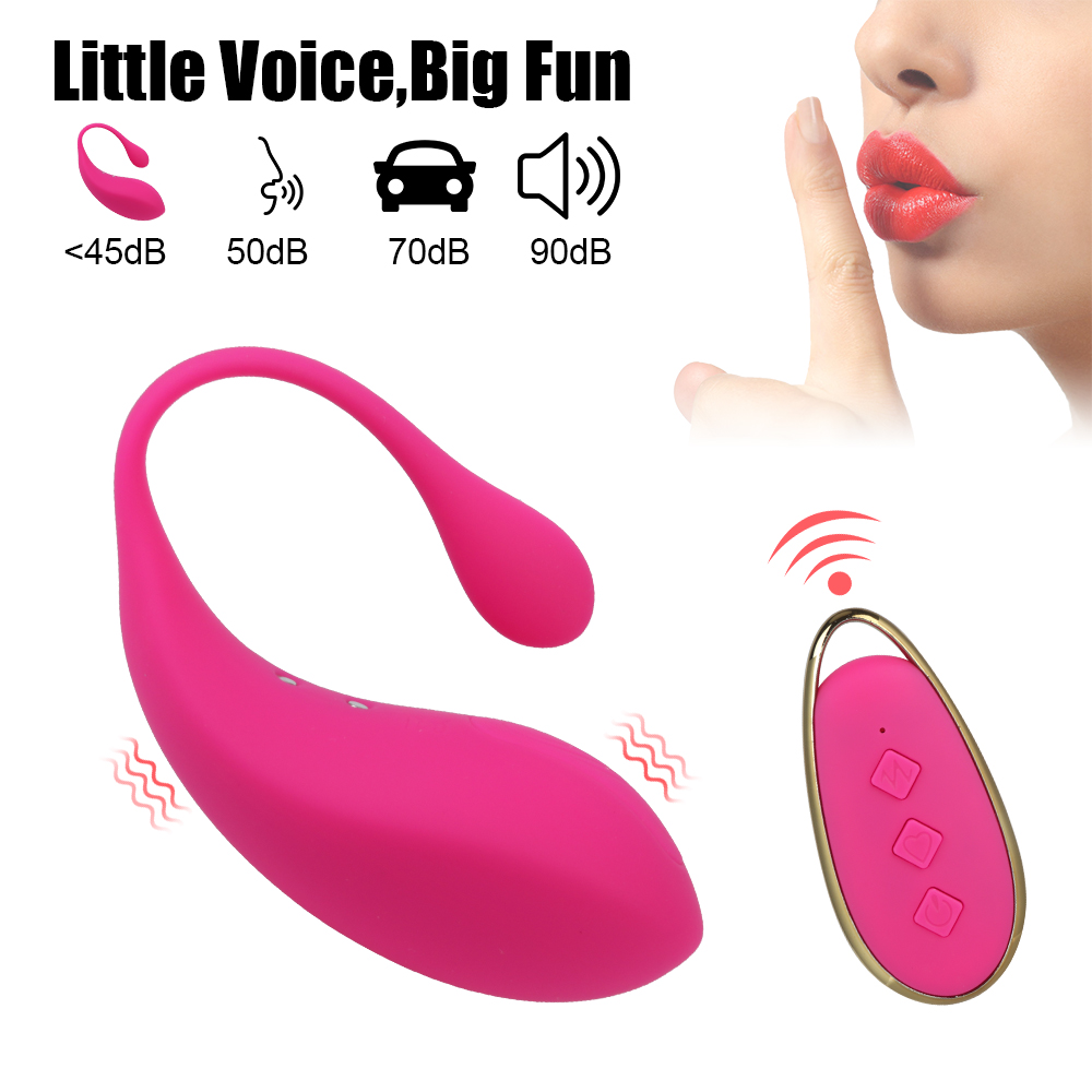 Silent Wireless Egg Massager for Enhanced Intimacy - Portable Love Toy