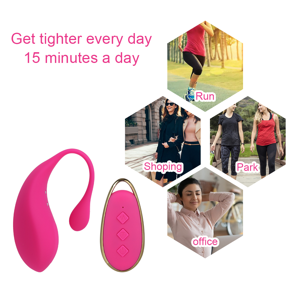 Silent Wireless Egg Massager for Enhanced Intimacy - Portable Love Toy