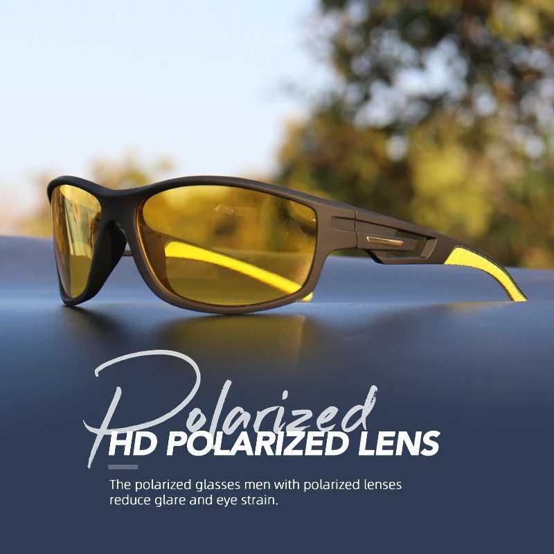 Polarized Sports Sunglasses Premium PurpleBlueRed Photochromic Lenses for Fishing Hiking Adventure TravelW251023