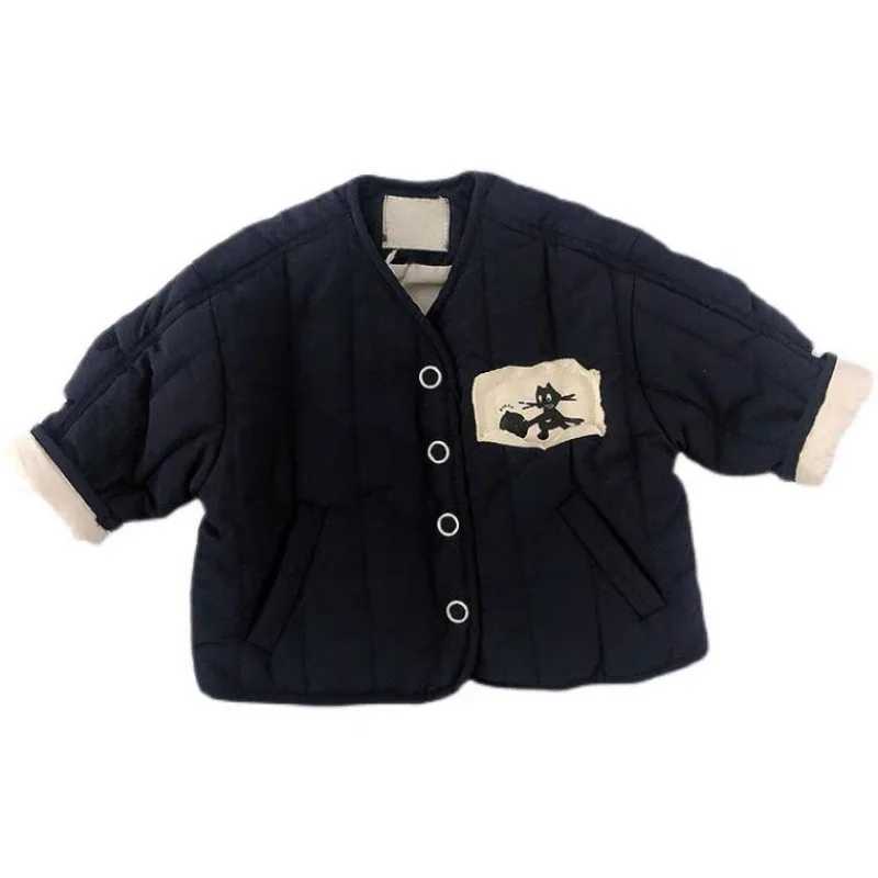 Korean Baby Winter Thin Light Single breasted Clothes Outerwear Boys Girls Autumn Jacket Fashion Children Padded Top Clothing Y251023