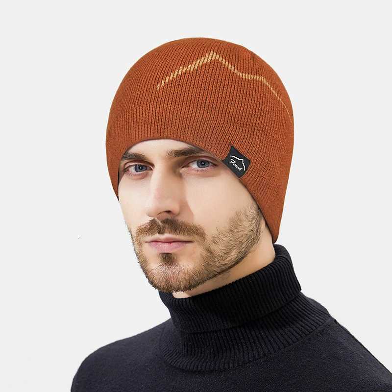 Winter Street Leisure Thick Warm Knit Cap European American Style Fashion Beanie Hat High Elasticity Outdoor Travel Couple HatsXJ251023