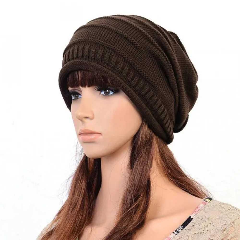 Protect Yourself Fr The Cold Winter With This Stylish Oversi Slouch HatW251023