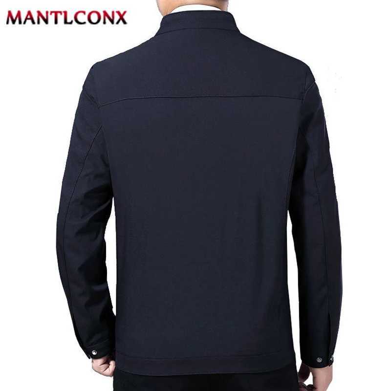 Casual Thin Jacket Men Spring Autumn Slim Fit Zipper Jacket Men Clothing Business Office Dress Coat Mens Jacket Outerwear New W251023