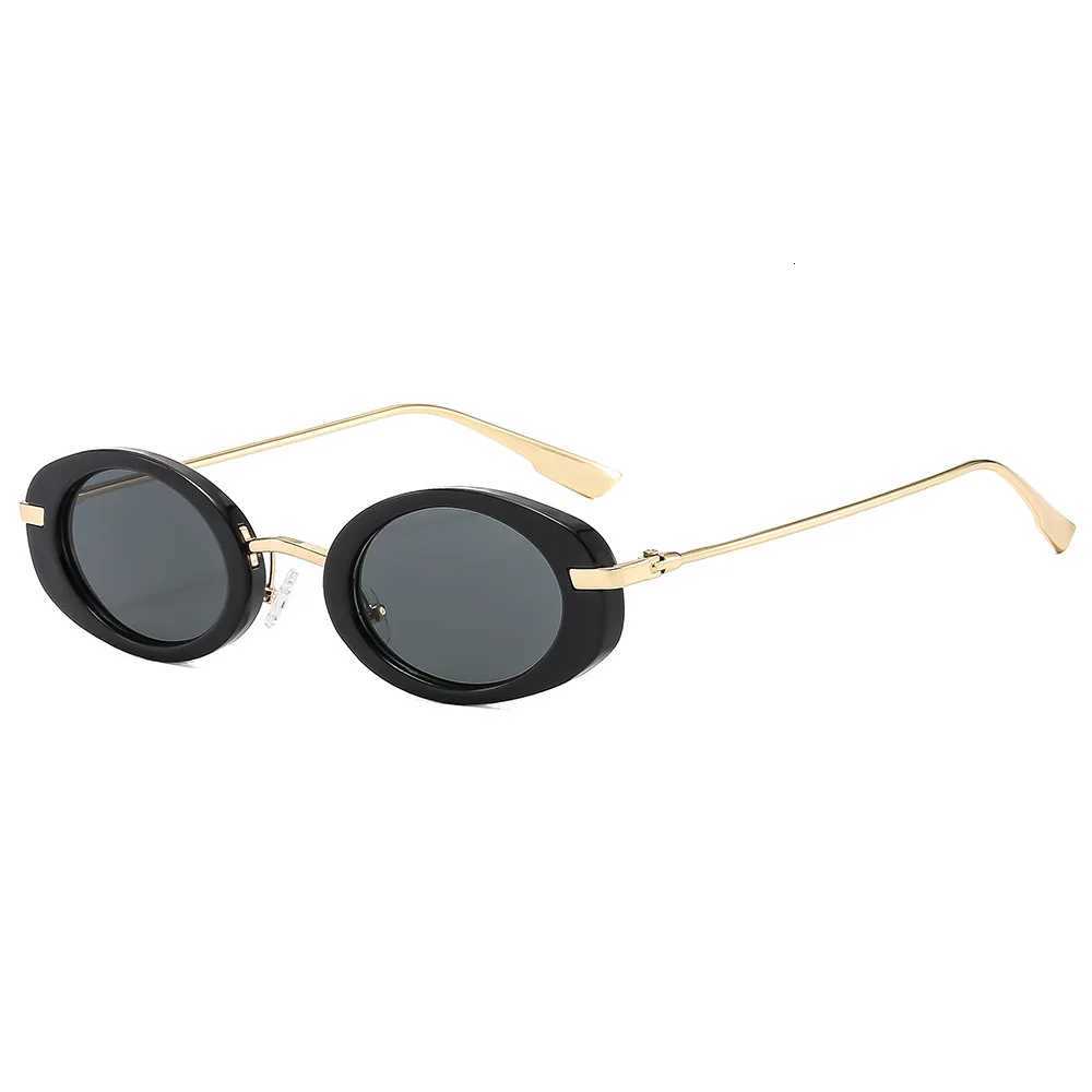 New Vintage Round Sunglasses Women Men Brand Circular Sun Glasses Female Oval Eyewear Oculos De Sol for Male Female EyeglassesW251023