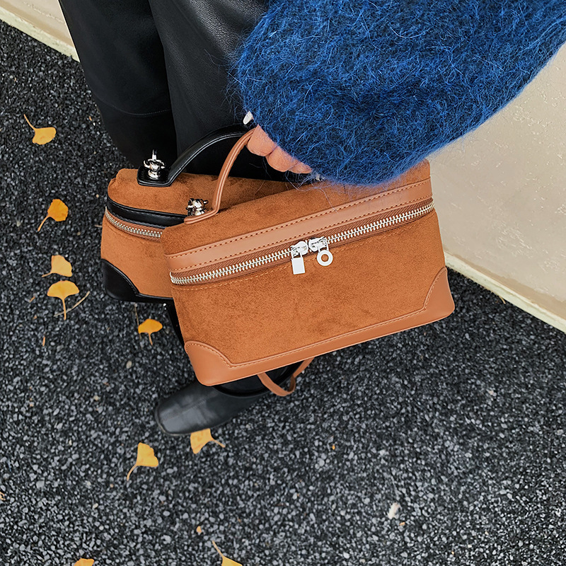 Luxury Brand Designer Bag Fashion Trend Color-Block Box Bag 202 High-Quality Versatile Shoulder Crossbody Bag For Women